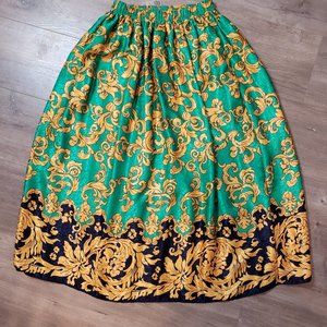VINTAGE Retro Ankle length long skirt Toni Todd